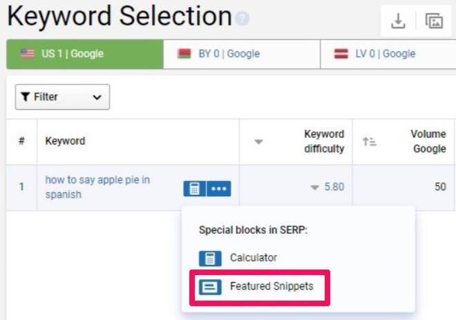 أداة موقع Serpstat