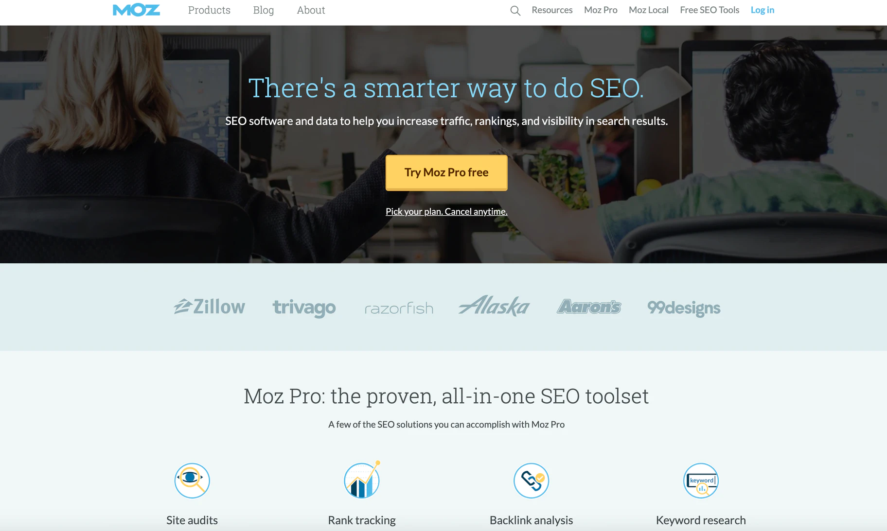 Moz Pro - أفضل أدوات السيو