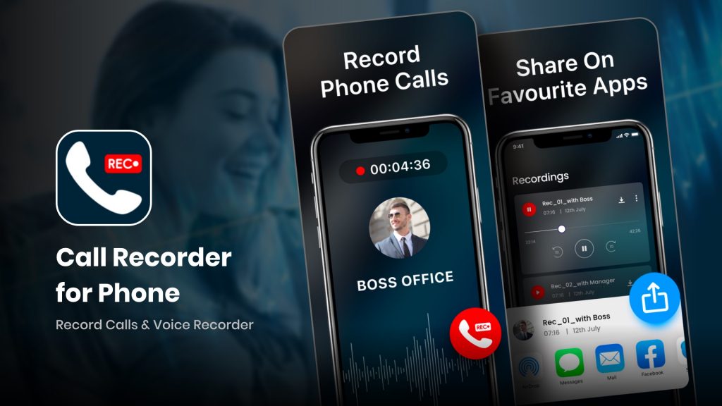 تسجيل المكالمات للايفون - تطبيق Call Recorder for Phone